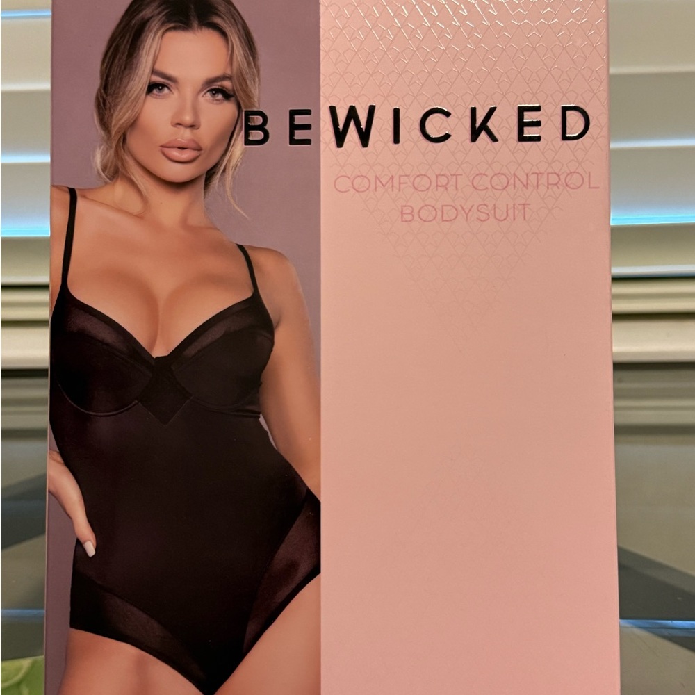 BeWicked Black Comfort Control Bodysuit
